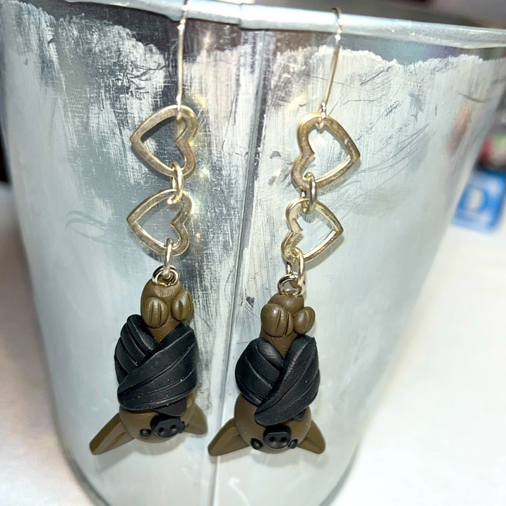 Batty Love Bat Earrings